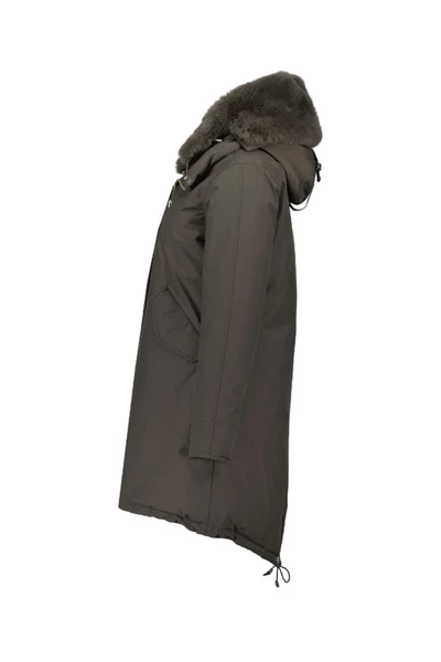 Parka Jassen Airforce Dames Jassen Donkergrijs Brown - Afbeelding 2