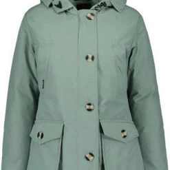 Airforce Winterjassen 4 Pocket Parka Chinois Green Green