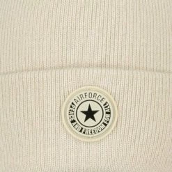 Airforce Hoeden Beanie Beige