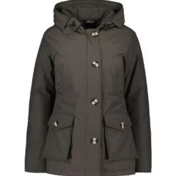 Airforce Winterjassen 4 Pocket Parka Herringbone Gray