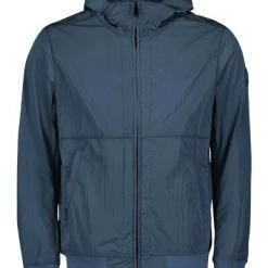 Airforce Zomerjassen Waxed Crincle Jacket Blue