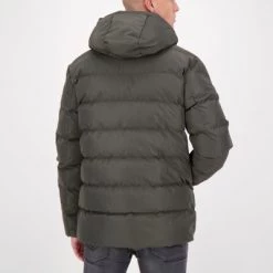 Airforce Gewatteerde Jassen Down Jackets Gray